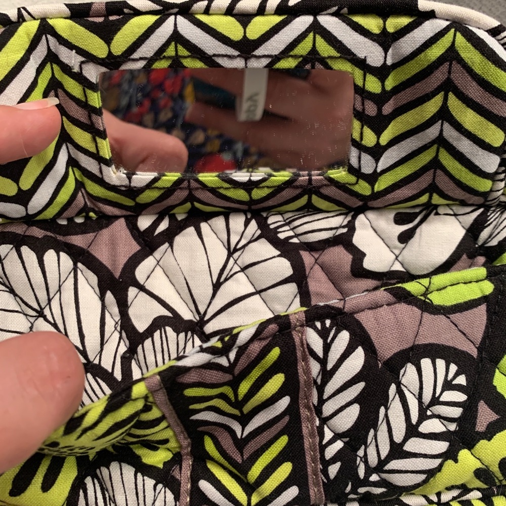 Vera Bradley Citron mirror cosmetic case - Picture 4 of 4